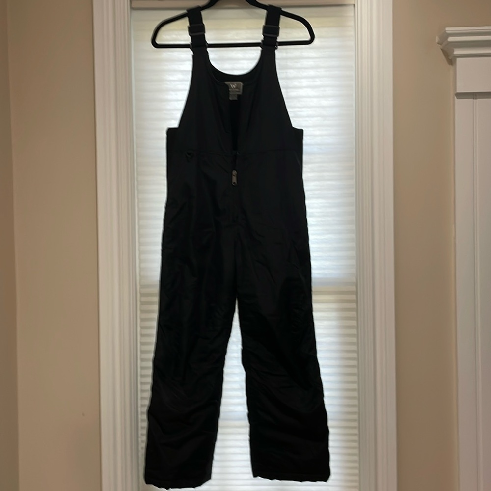 White Sierra Snow Pants Bib (youth size medium)